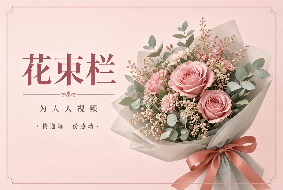 花束栏影像